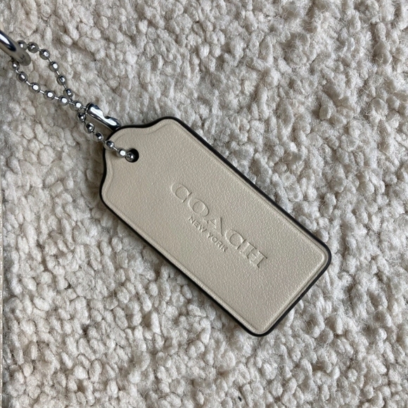 Coach Floral Print Shoulder Bag with Cream Accents - Picture 4 of 8